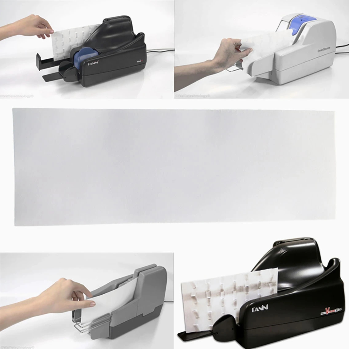Cleanmo pvc panini check scanner cleaning card supplier for Digital Check TellerScan 7