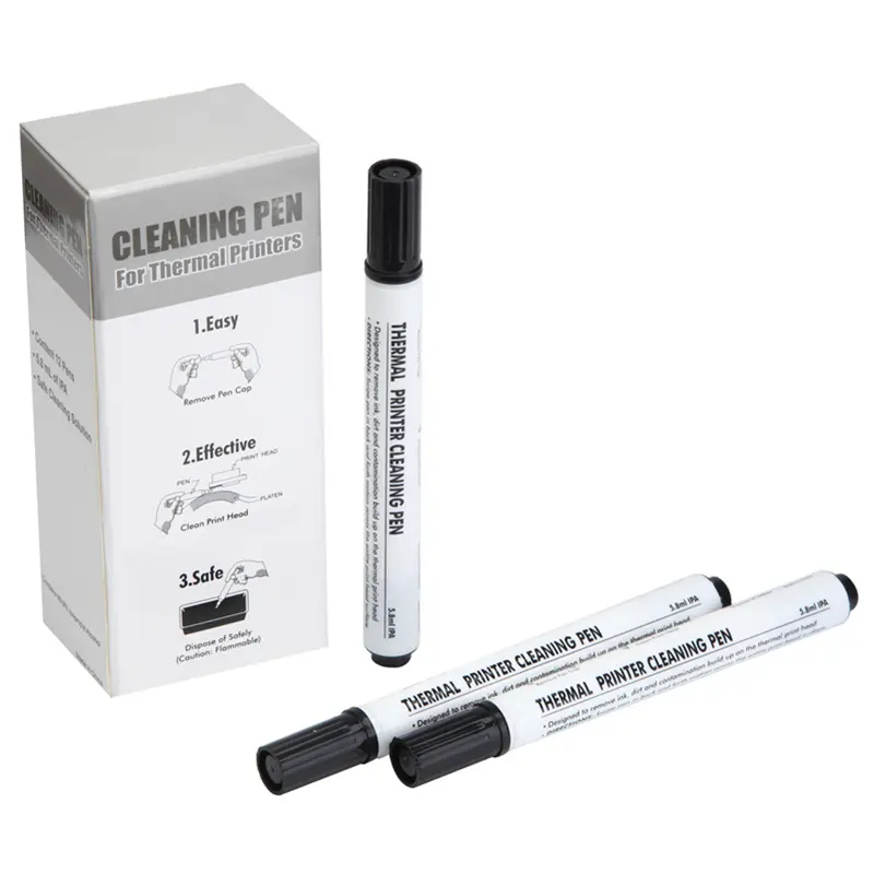 Cleanmo blending spunlace zebra printer cleaning cards supplier for Zebra P120i printer 4