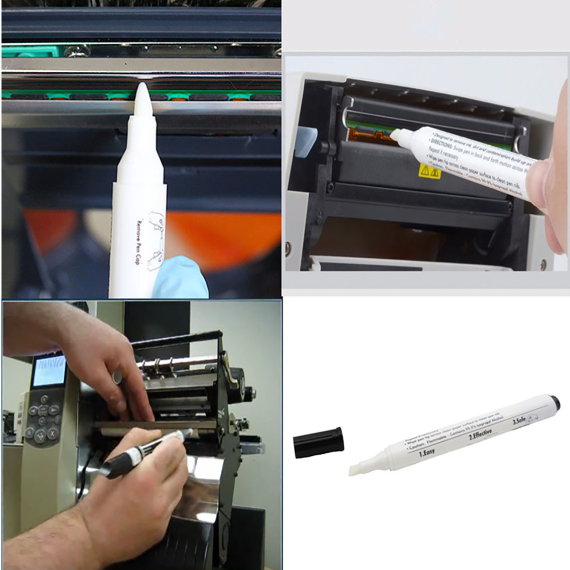 Professional Thermal Printhead Cleaning Pen White Manufacturer for ID ...