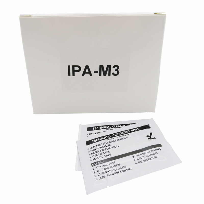Cleanmo 99.9% Electronic Grade IPA Solution printhead wipes manufacturer for Check Scanners 7