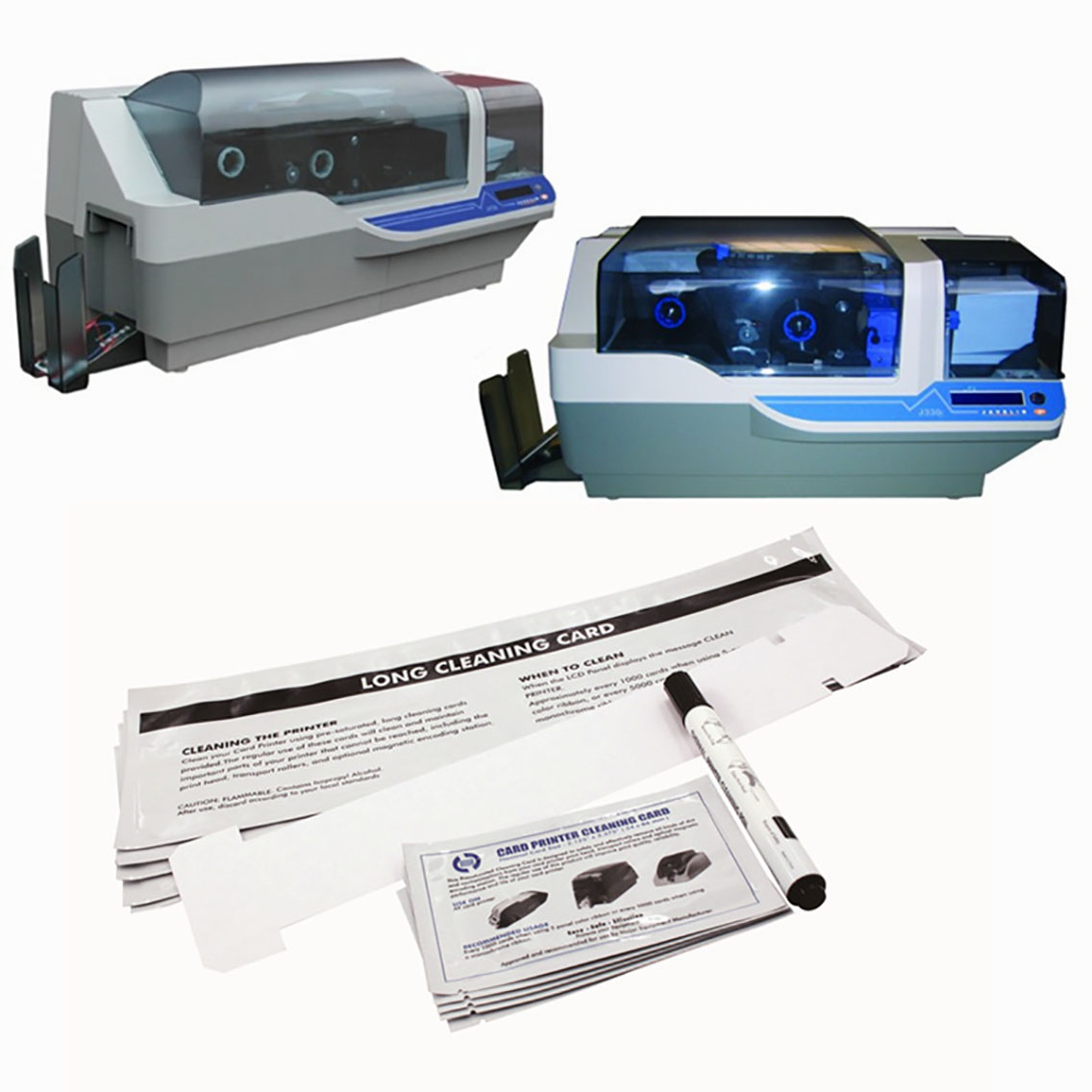 Cleanmo Aluminum foil packing solvent cleaning swabs supplier for Javelin J360i printers 3