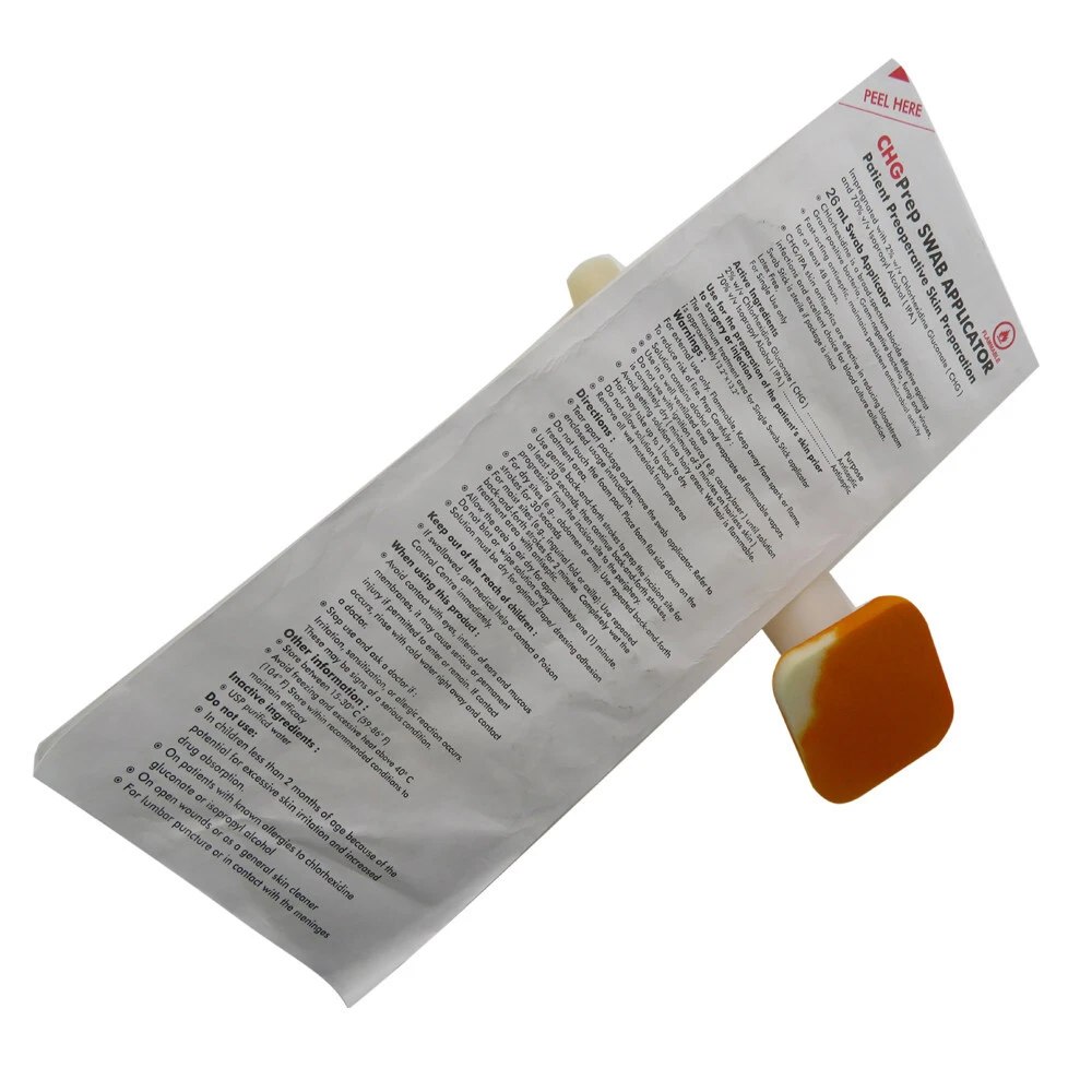 Cleanmo convenient sterile applicators wholesale for surgical site cleansing after suturing 7