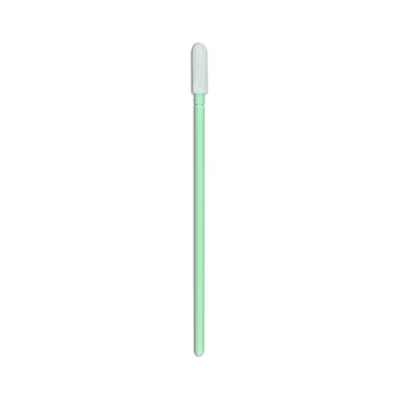 Cleanmo polypropylene handle polyester cleanroom swabs factory for optical sensors 5