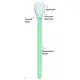 Bulk buy ODM long swabs ESD-safe Polypropylene handle supplier for general purpose cleaning 4