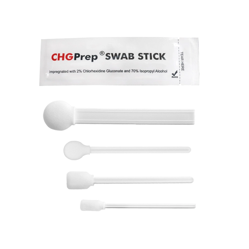Cleanmo's Chlorhexidine Gluconate ( CHG ) Prepping swabstick for skin prepping of peripheral 1