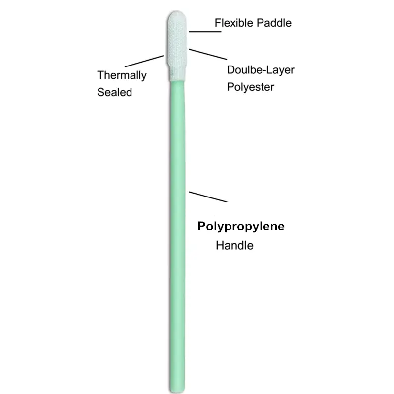compatible polyester tipped swabs polypropylene handle factory for microscopes 4