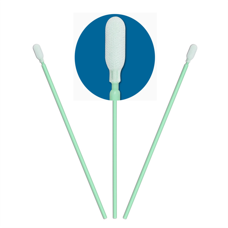 Cleanmo compatible polyester cleaning swabs double-layer knitted polyester for optical sensors 2