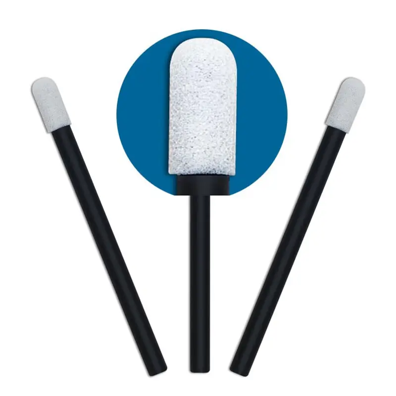 high quality thin cotton swabs ESD-safe Polypropylene handle manufacturer for Micro-mechanical cleaning 2