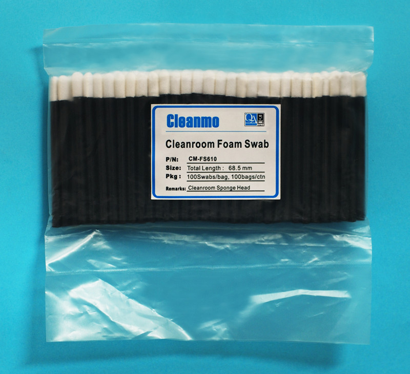 Cleanmo ESD-safe Polypropylene handle long q tips wholesale for general purpose cleaning 4