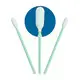 Cleanmo safe material dacron swab manufacturer for optical sensors 3