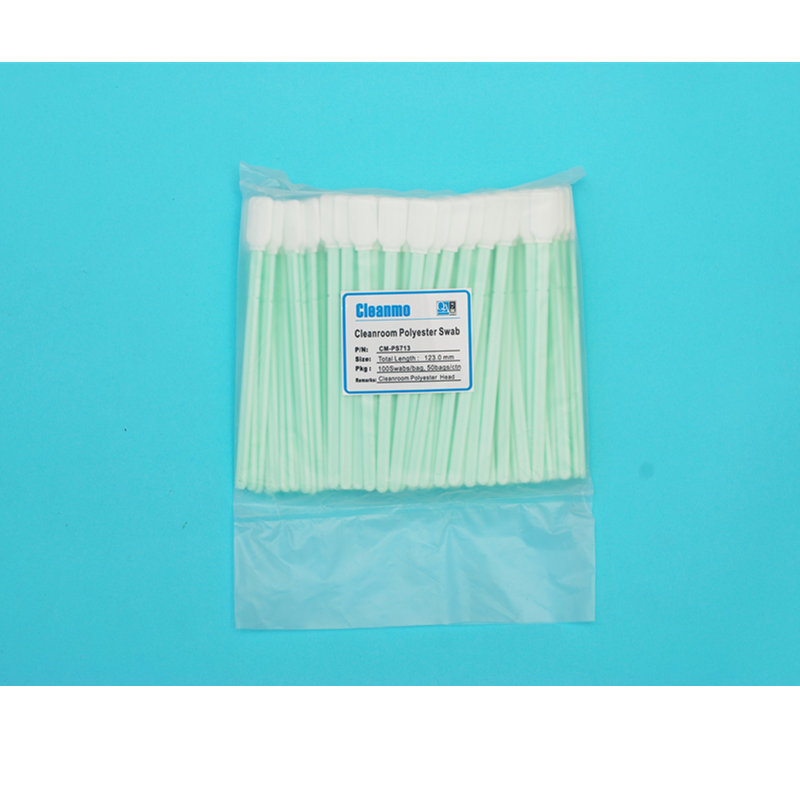 Cleanmo compatible cleanroom polyester swabs factory for microscopes 7