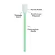 high quality cleanroom swabs foam polypropylene handle manufacturer for printers 4