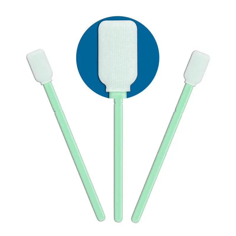 Cleanmo excellent chemical resistance clean room cotton swabs manufacturer for optical sensors 3