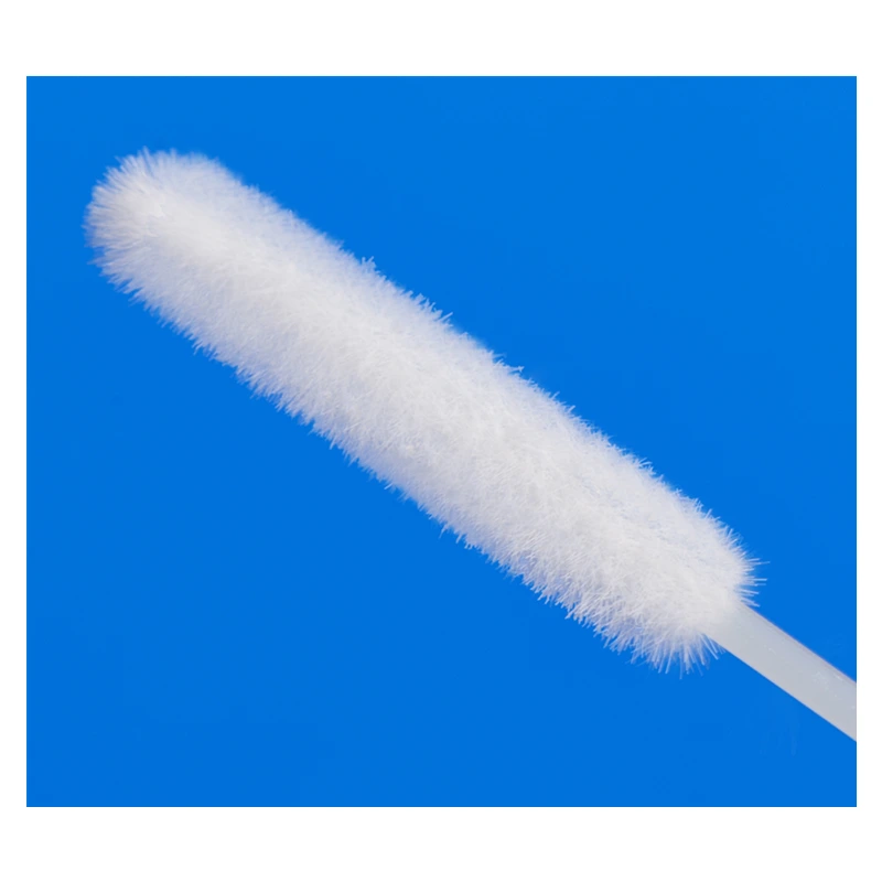 Cleanmo molded break point flocked nylon swab factory for rapid antigen testing 5