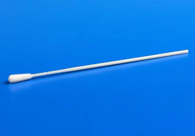 Cleanmo molded break point flocked nylon swab factory for rapid antigen testing 8