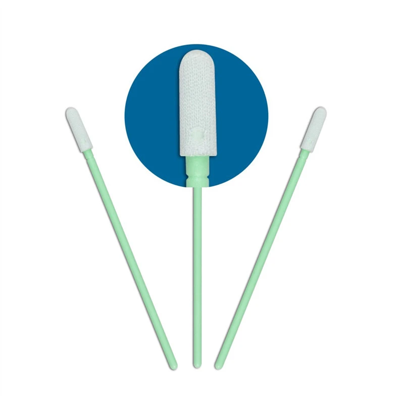 affordable swab applicator double layers of microfiber fabric wholesale for Micro-mechanical cleaning 3
