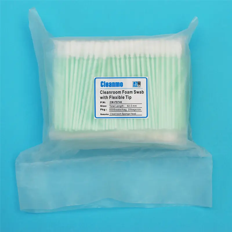 ESD-safe micro swabs ESD-safe Polypropylene handle supplier for general purpose cleaning 7