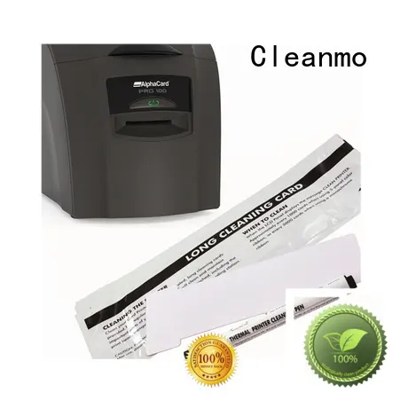 Quality Cleanmo Brand AlphaCard Printer Cleaning Kits printing 1