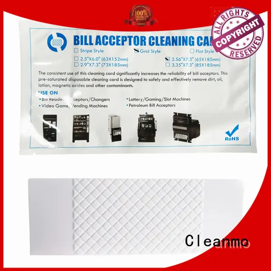 on-the-spot one-step bill cleaning credit card validator Cleanmo Brand 1