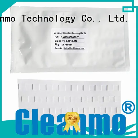 Cleanmo Brand currency eftpos cleaning card cards factory 1