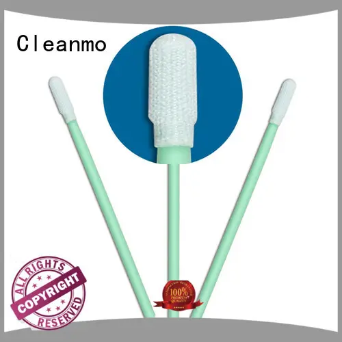 cmps761polyester swab polyester tx758l Cleanmo Brand long swabs supplier 1