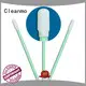 cmps761polyester swab polyester tx758l Cleanmo Brand long swabs supplier 1