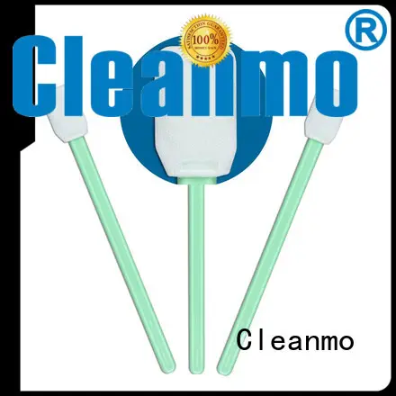 subsitute cleanroom OEM Disposable Microfiber Swabs Cleanmo 1