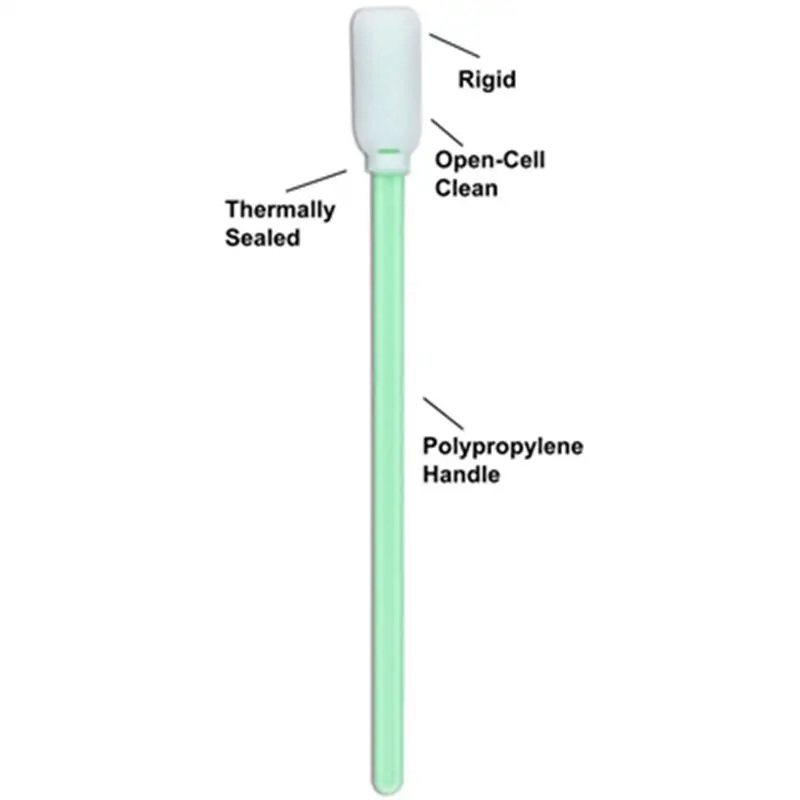 Cleanmo Brand swab texwipe mouth swab cleanroom factory 4