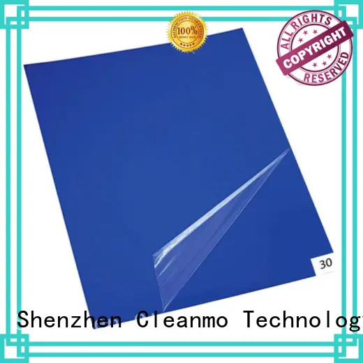 sheets adhesive cleanroom tacky mat Cleanmo manufacture 1