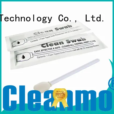 cleaning pre-saturated foam printer swabs Cleanmo Brand company 1