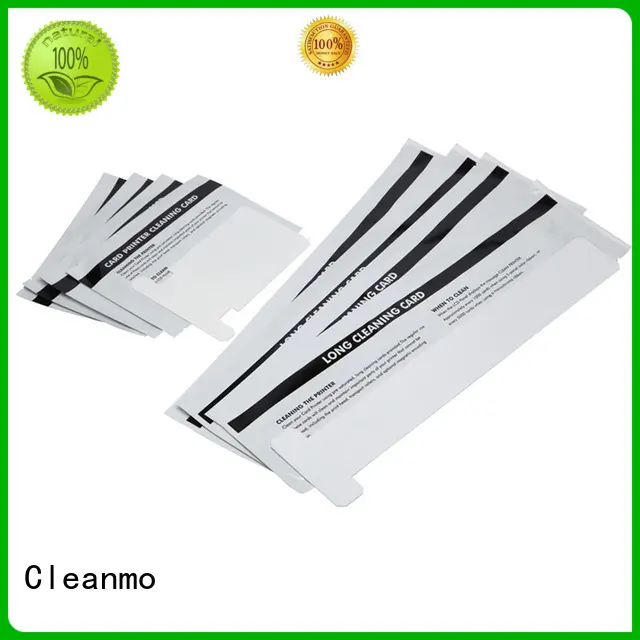 zebra printer cleaning cards card PVC zebra cleaners polyester company 1
