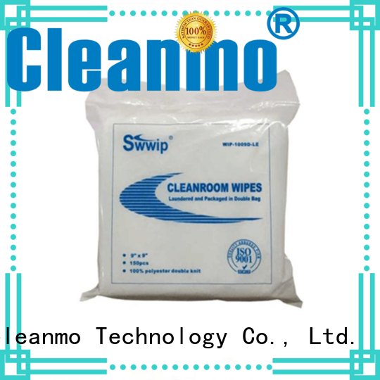 polyester polyester sealed Cleanmo Brand polyester wiper supplier 1