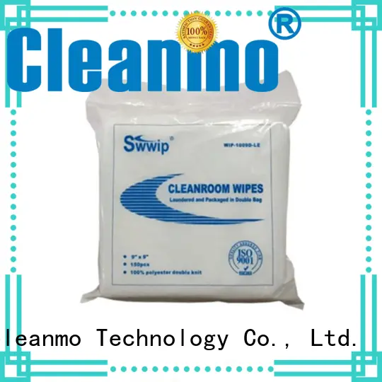 polyester polyester sealed Cleanmo Brand polyester wiper supplier 1