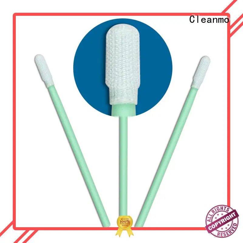 polyester tx758b OEM long swabs Cleanmo 1