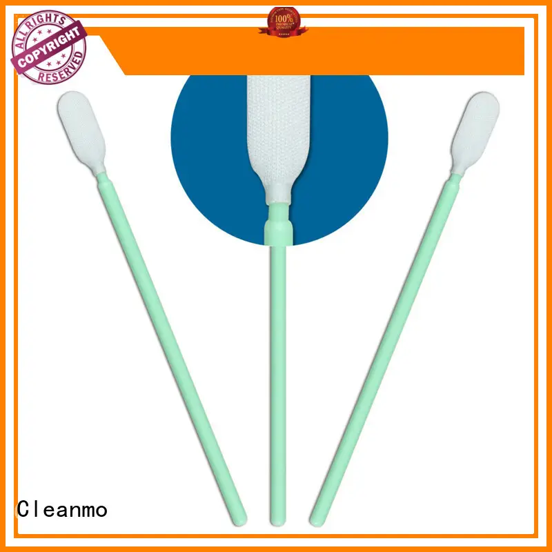 optic cleaning swabs cmps714m Cleanmo Brand Disposable Microfiber Swabs 1