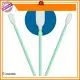 optic cleaning swabs cmps714m Cleanmo Brand Disposable Microfiber Swabs 1