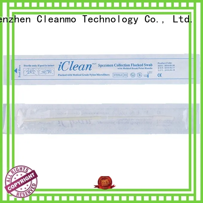 Cleanmo Brand cleanmos flocked custom sample collection swabs 1