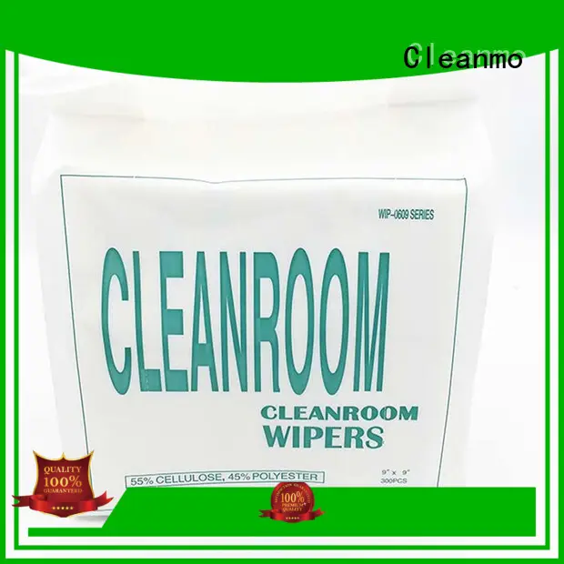and strong polyester Cleanmo Brand clean room wipes manufacturers manufacture 1