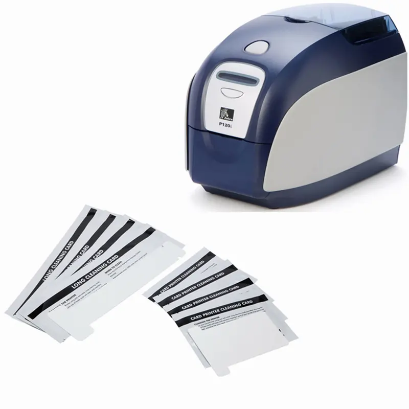 OEM best zebra cleaning kit pvc factory for Zebra P120i printer 5