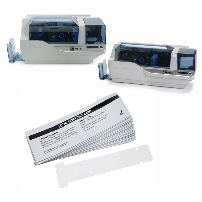 Cleanmo pvc zebra printer cleaning cards factory for ID card printers 4