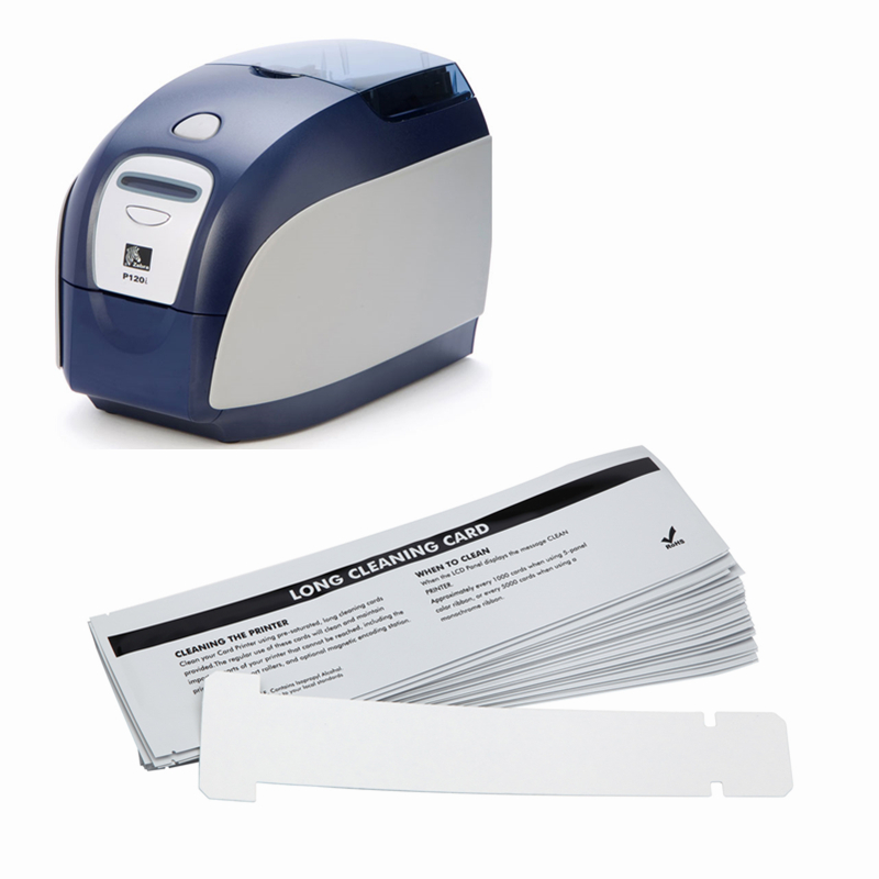 Wholesale custom zebra cleaning card blending spunlace supplier for ID card printers 4