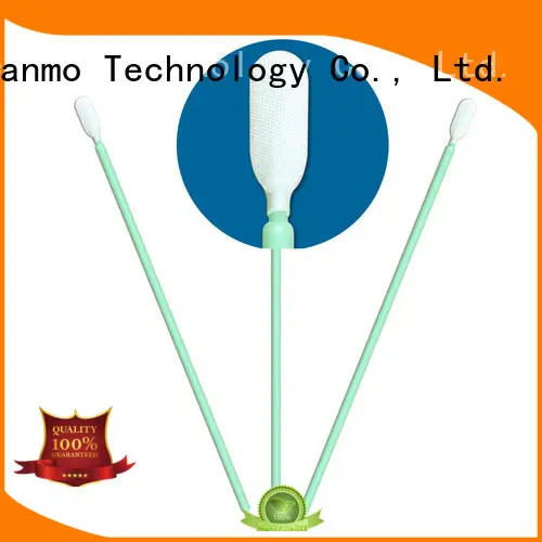 Cleanmo double layers of microfiber fabric sensor swab manufacturer for Micro-mechanical cleaning 1