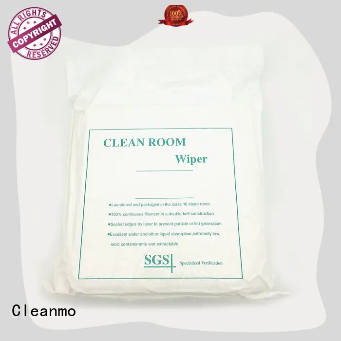 Cleanmo good quality microfiber lens wipes manufacturer for stainless steel surface cleaning 1