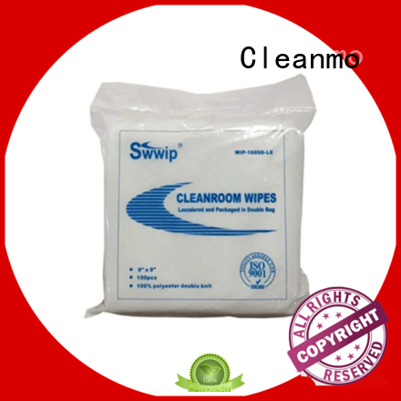 thermally sealed polyester wiper wholesale for chamber cleaning Cleanmo 1