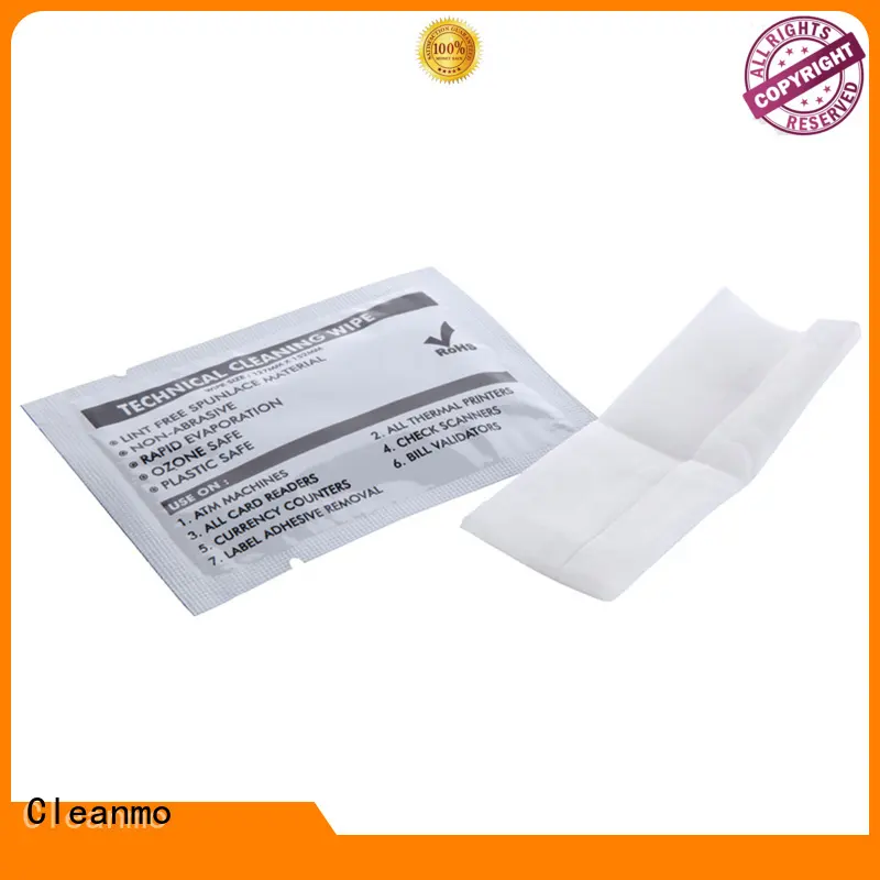 60% Polyester Wet wipes wholesale for Check Scanners Cleanmo 1