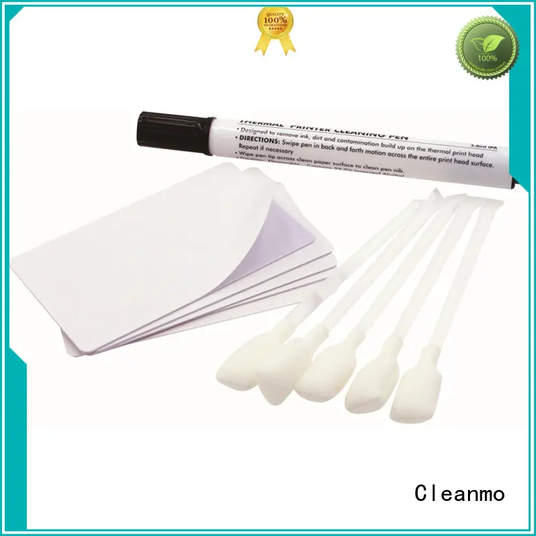 Cleanmo disposable printhead cleaning kit manufacturer for Zebra P120i printer 1