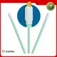 Cleanmo excellent chemical resistance fiber optic cleaning swabs manufacturer for general purpose cleaning 1