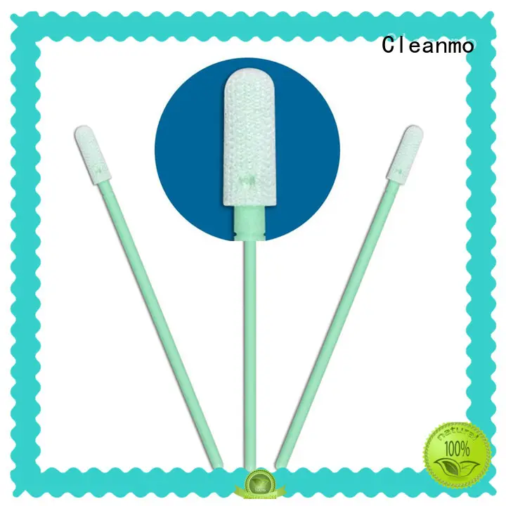 Cleanmo double-layer knitted polyester polyester swab wholesale for microscopes 1