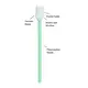 high quality swab applicator Polypropylene handle manufacturer for general purpose cleaning 4