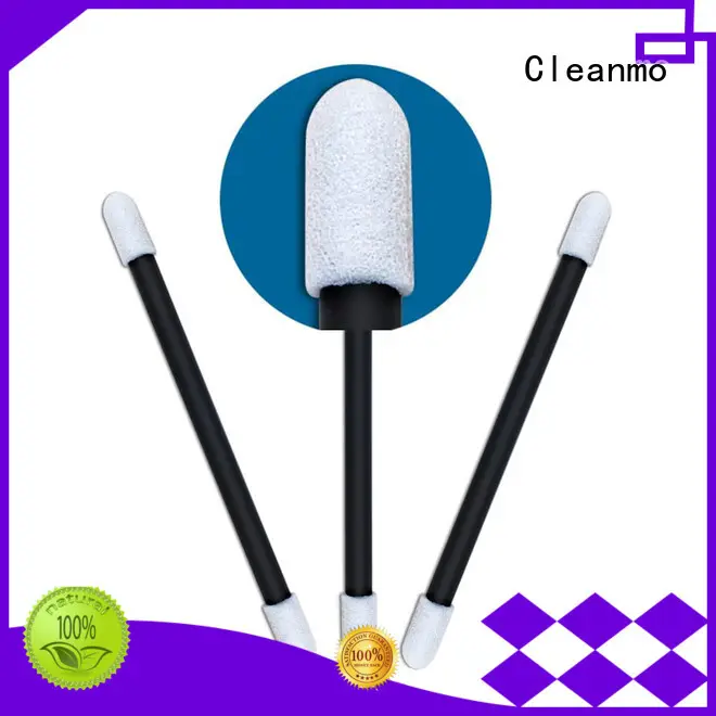precision tip head cotton tips Polyurethane Foam for Micro-mechanical cleaning Cleanmo 1